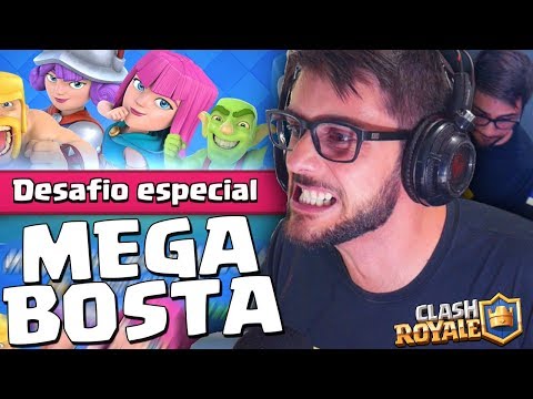 DESAFIO ESPECIAL MEGA DECK BOSTA CLASH ROYALE