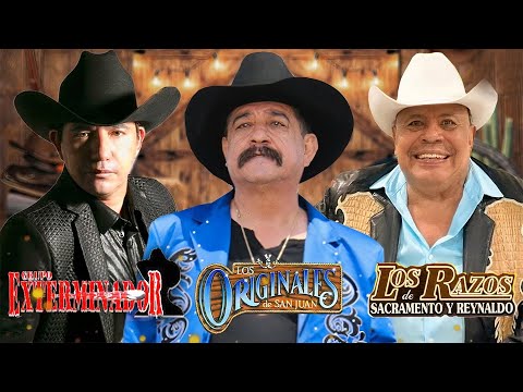 Los Originales De San Juan, Grupo Exterminador, Los Razos - Puros Corridos Pesados Mix 2023