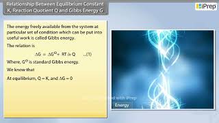 Relationship Between Equilibrium Constant K, Reaction Quotient Q and Gibbs Energy G-Chemistry-CL11th