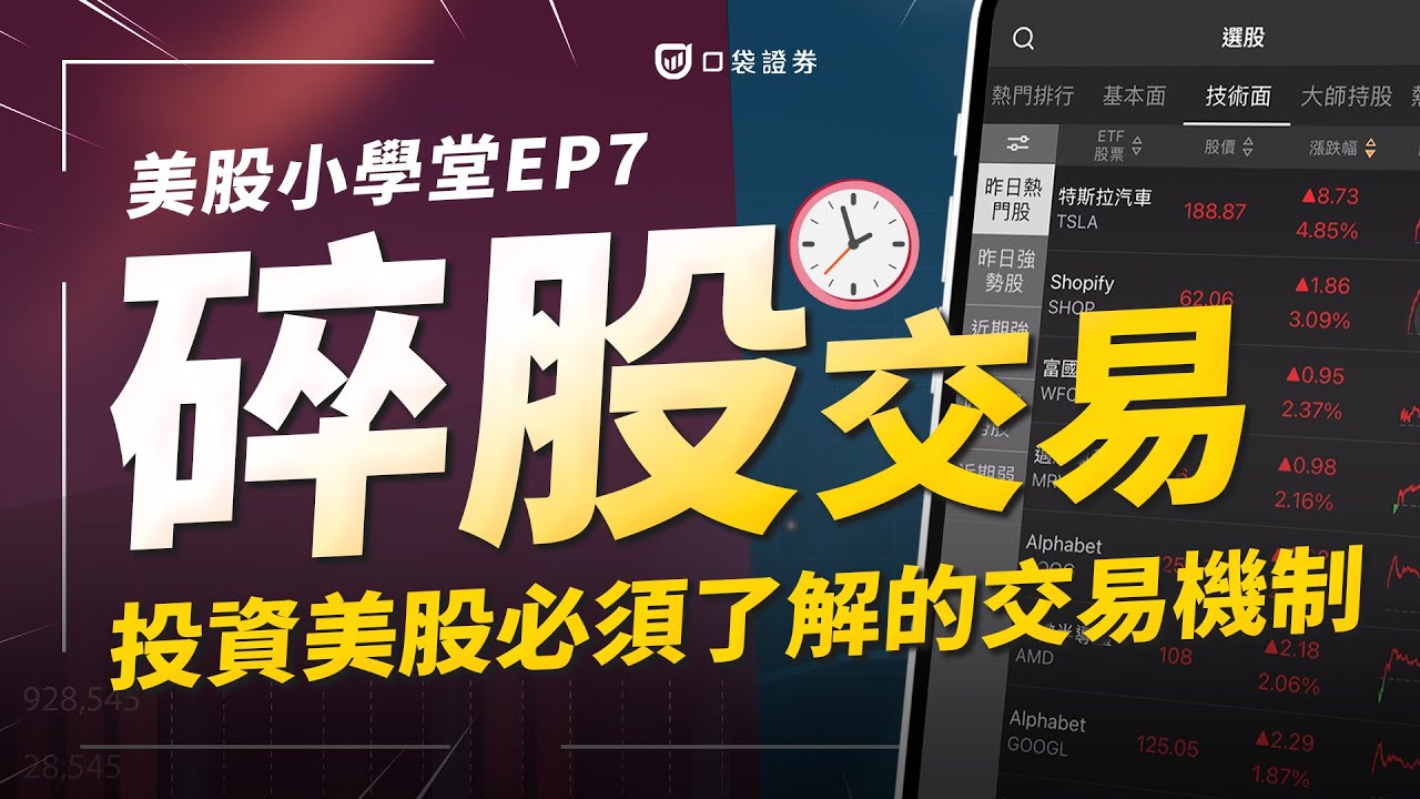 【美股投資】美股碎股交易,美股最少能買幾股?