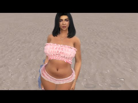 sims4 premium cc download woman Hilary Laurent by Bonita100 Game Video Preview