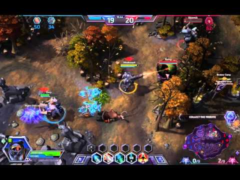 [Team Bullet Hellfire] 61st Heroes of the Storm Win (Raynor View)