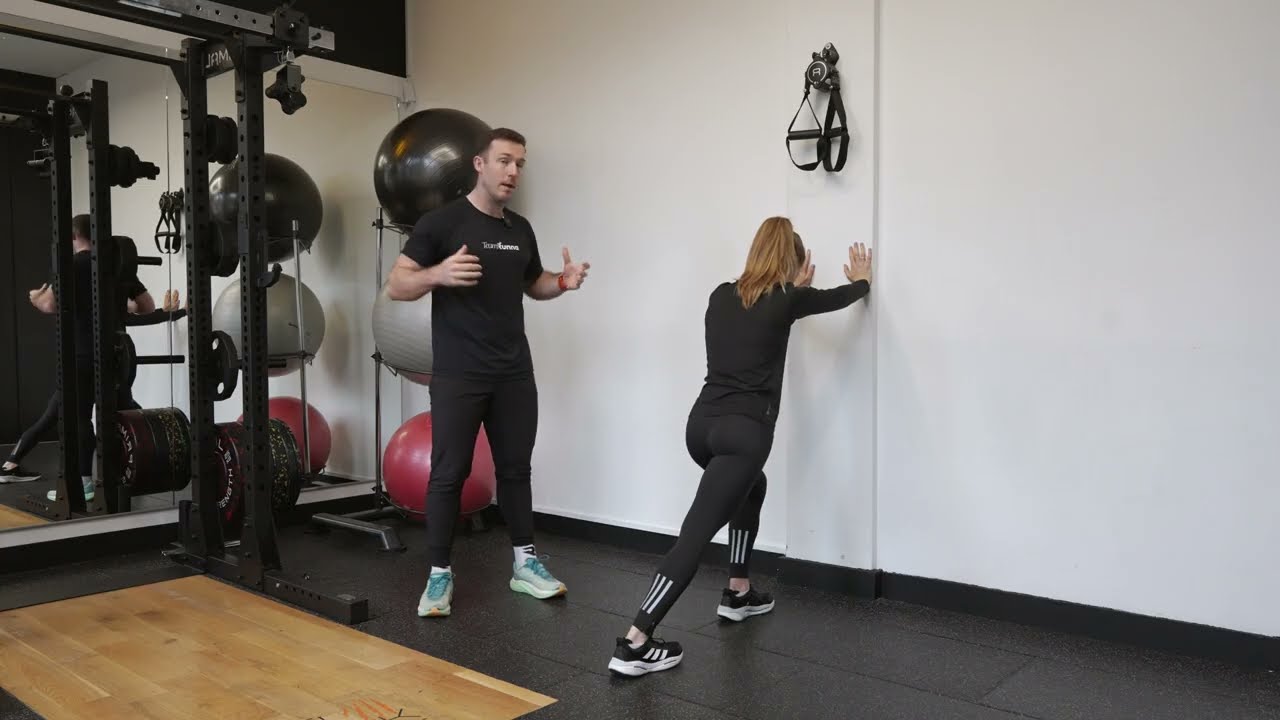 Standing Calf Stretch Tutorial - Proper Form and Technique - YouTube