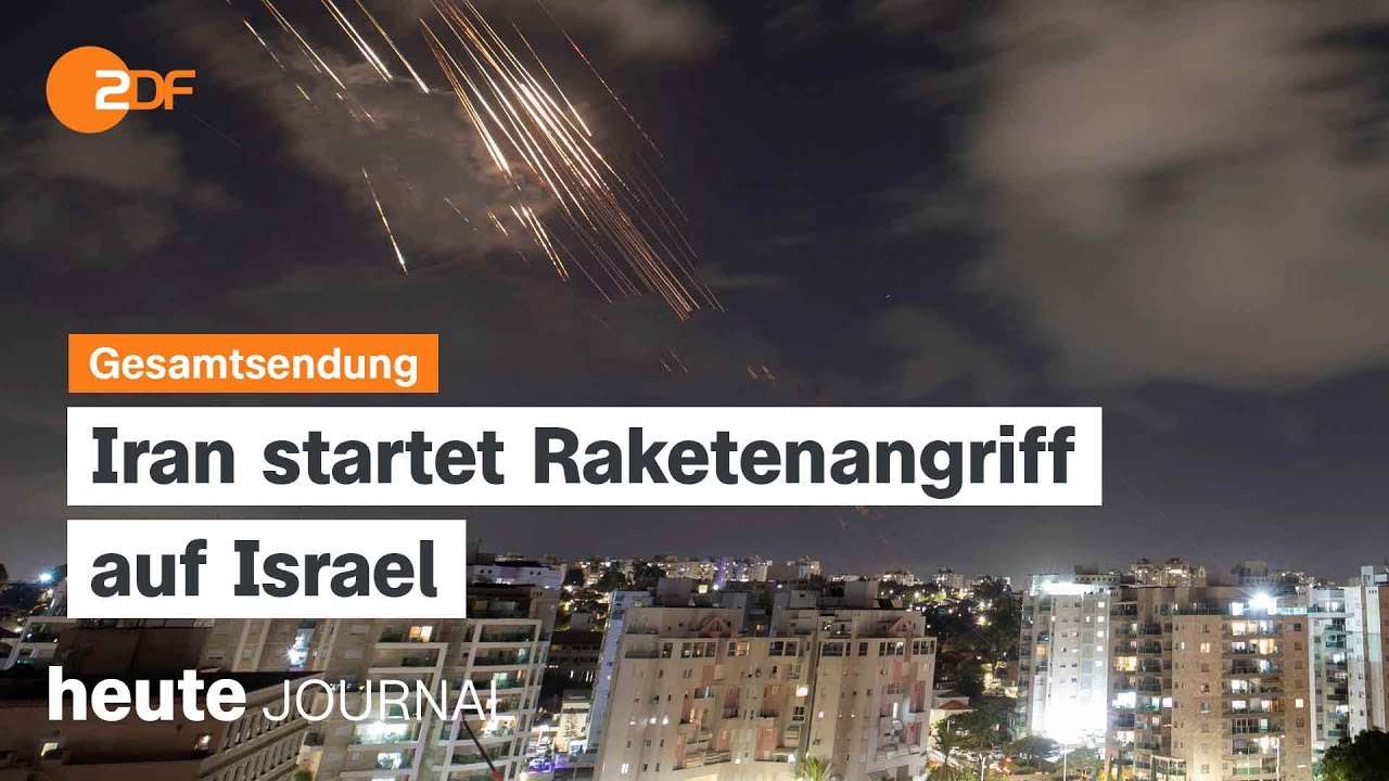 heute journal vom 01.10.2024, Beschuss aus Iran, Luftangriffe Libanon, neuer Nato-Generalsekretär