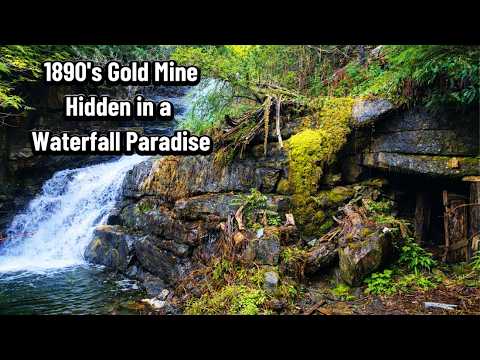 A 3-Adit 1890s Gold Mine Hidden in a Waterfall Paradise