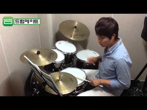 [Lv.2-8] "I Love U Oh Thak You-엠씨몽" 드럼연주(미치도록쉬운드럼1-삼호ETM)