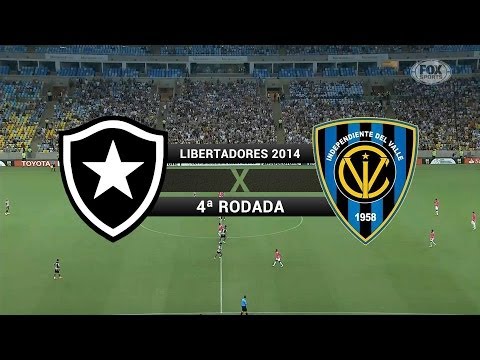 Gol -  Botafogo 1 x 0 Independiente Del Valle (EQU) - Libertadores 2014 - 18/03/2014