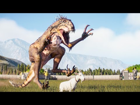 EPIC BATTLE : Scorpios Rex Vs Baryonyx Jurassic World Evolution 2