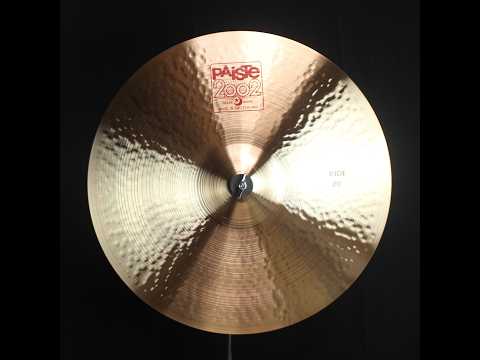 Paiste 20" 2002 Ride - 2422g (video demo) image 2