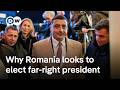 Romanian Election Hard Right Nationalist Candidate Projected To Be In Lead DW News