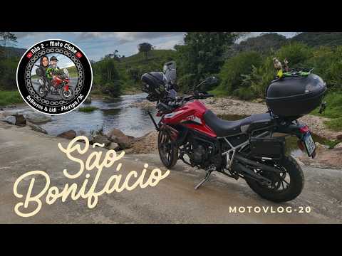 MotoVlog-20: São Bonifácio (SC). Conheça um pouco dessa linda cidade no pé da Serra Catarinense.