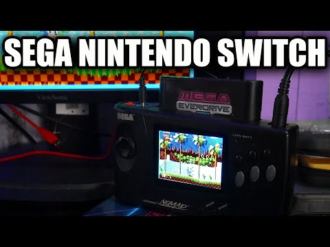 SEGA Made The Nintendo Switch In 1995: Pimped Out SEGA Nomad!