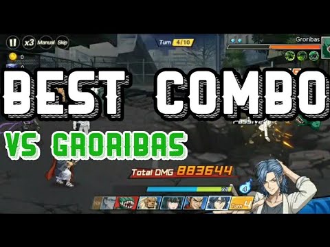 Combo Amai Mask + Beast King Vs Groribas (Club Boss) || One Punch Man : The Strongest
