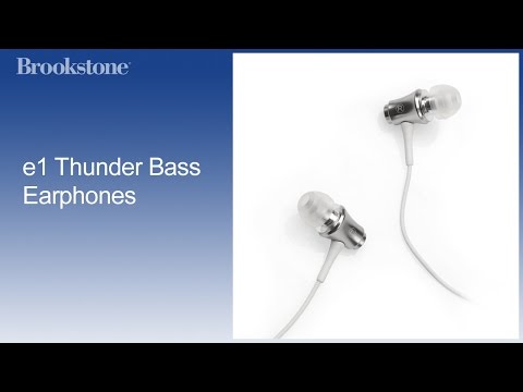 e1 Thunder Bass Earphones