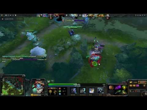 Na`Vi Dendi Slark 21-0 Pro Gameplay