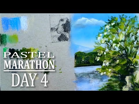 Pastel marathon - Day 4 | Avigliana lakes