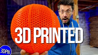 YOUR 3D Printed Airless Basketball Might Not Bounce