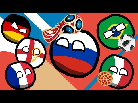 Marble Race FIFA 2018 World Cup Countryballs  Prediction Russia | Group Stage + Play-Off