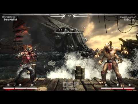 MKX 1st Multiplayer Matches pt23 - Kano vs. 1st Human Goro