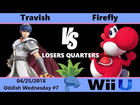 Oddish Wednesday #7: LR4 - Travish (Marth, Toon Link, Roy) vs Firefly (Yoshi)