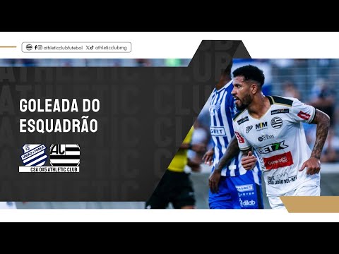 GOLEADA DO ESQUADRÃO | CSA 0x5 ATHLETIC CLUB | S�...