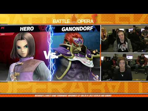 Youmacon 2019 SSBU - RNGesus (Hero) vs GLTheGameMaster (Ganondorf)