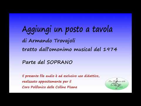 Aggiungi un posto a tavola (Armando Trovajoli) - SOPRANO