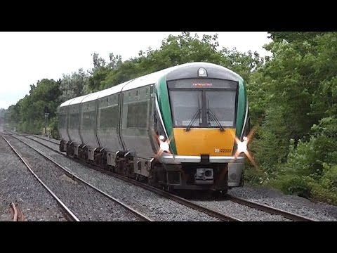 IE 22000 Class Intercity Train number 22337 - Monasterevin, Kildare