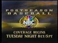 NBC 1999 MLB Postseason Promo