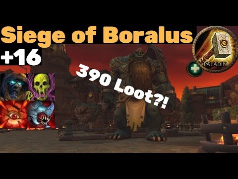Siege of Boralus +16, Zmok Holy Paladin PoV