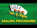 Dealing Let it Ride poker - Training