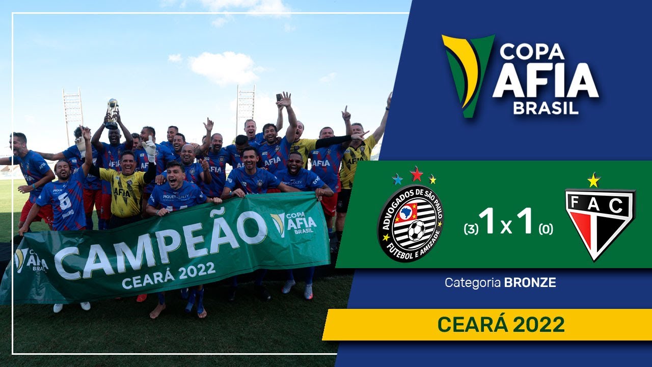 COPA AFIA CEARA 2022 – ADVS DE SÃO PAULO X FERROVIÁRIO – BRONZE