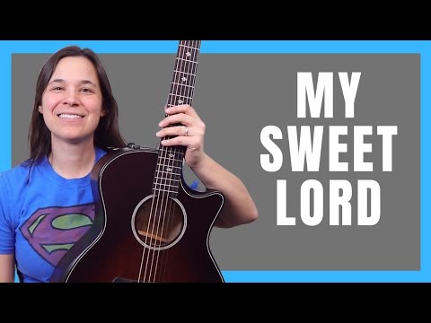 How to Strum My Sweet Lord on Guitar