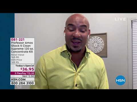 HSN | Home Solutions featuring Professor Amos 05.18.2020 - 09 AM