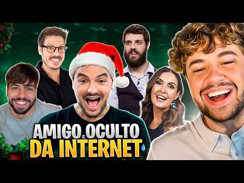 O AMIGO OCULTO MAIS ÉPICO DE TODOS! (TODA INTERNET NELE) - React Felipe Neto
