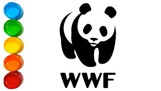 How to draw WWF logo