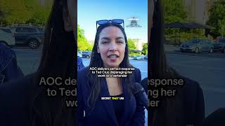 AOC Has PERFECT CLAP BACK to Ted Cruz's Disparaging Remarks about Her Work as Bartender