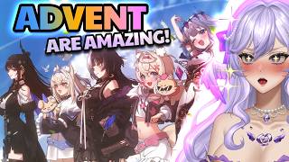 ADVENT NEVER MISS! Vtuber reacts to【MV】Unchained【hololive English -Advent- Original Song】