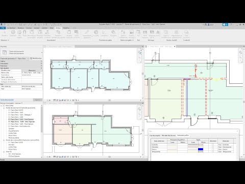 Videocorso REVIT - 17 - Fasi di Progetto, Stato di Fatto, Piante e Disegni Ante, Inter e Post Operam