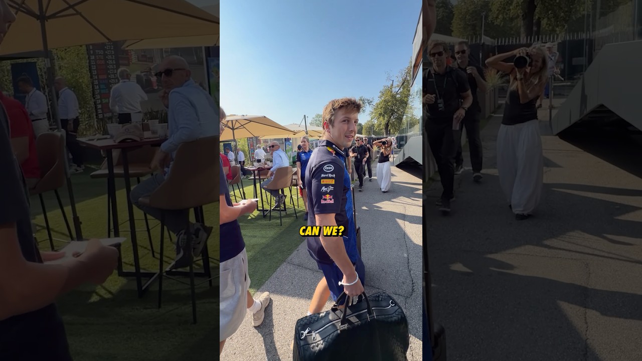 Checking in with LL30 this morning 😌#F1 #RedBullRacing #ItalianGP