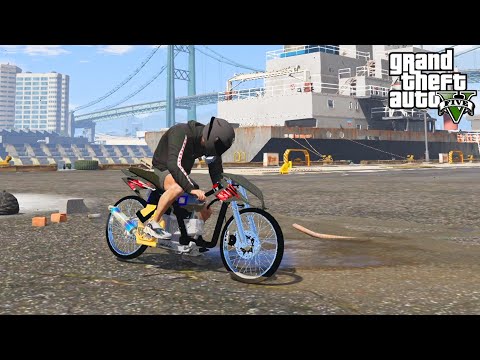 Honda VARIO 110cc motor BALAP paling kencang se DUNIA - GTA V MOD INDONESIA SULTAN UPIN IPIN