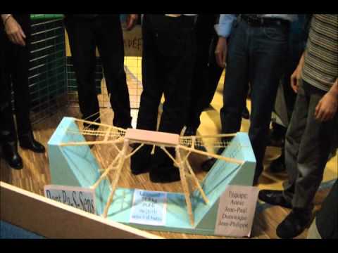 comment construire un pont en spaghetti