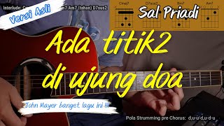 Download lagu GUITAR TUTORIAL there are dots at the end of the prayer (Sal Priadi) Original Version mp3