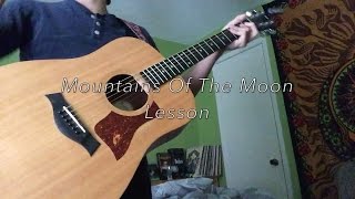 Mountains Of The Moon Grateful Dead (Guitar Lesson)