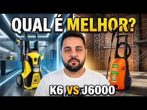 Kärcher K6 vs JactoClean J6000 QUAL LAVADORA E MAIS EFICIENTE E ECONOMICA?
