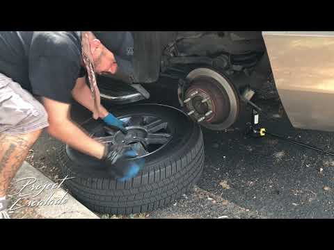 2007 - 2014 Cadillac Escalade Rear Brake Change - Project Escalade