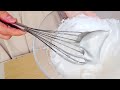 How To Beat Meringue By Hand Egg Whites Whipping Without Mixer REAL TIME PROCESS