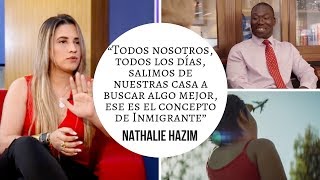 Nathalie Hazim nos cuenta cómo surgió la canción Inmigrante en La Interview Con Nelfa Nuñez - 2/2