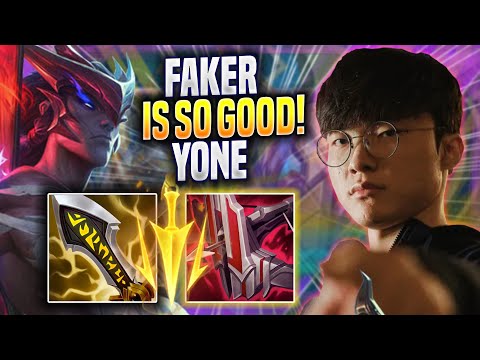 FAKER IS SO GOOD WITH YONE! - T1 Faker Plays Yone MID vs Ekko! | Preseason 2023