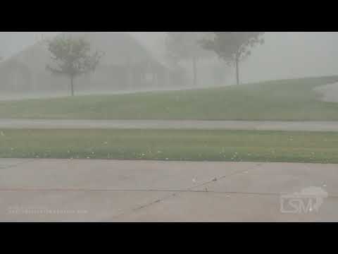 08-31-2020 Norman, OK -  Large Hail
